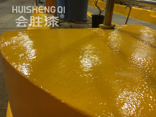 黄黑反光漆流坠成因